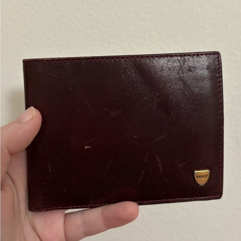 Bally Leather Slim Wallet